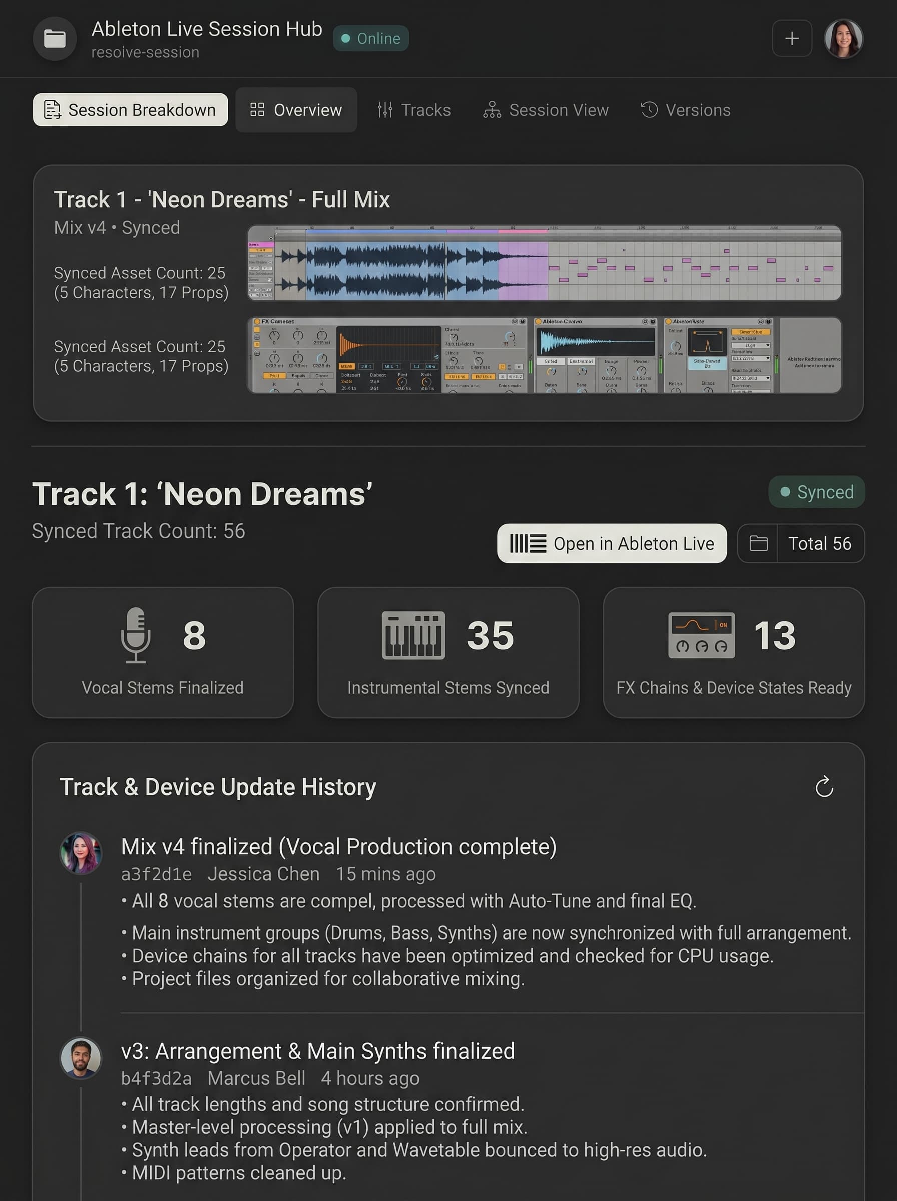 Score and scratch in Ableton Live
